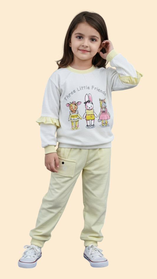 Soft Cotton Jersey Tracksuit