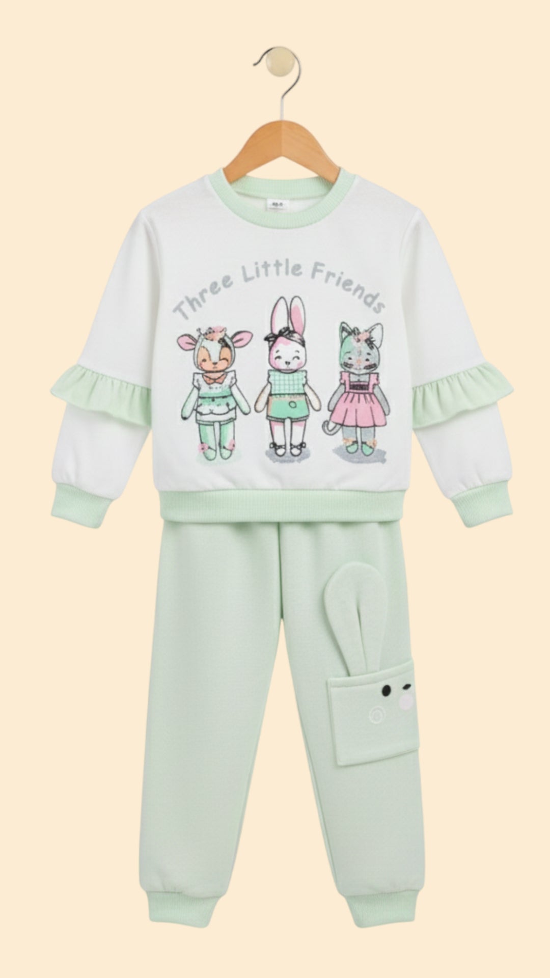 Soft Cotton Jersey Tracksuit