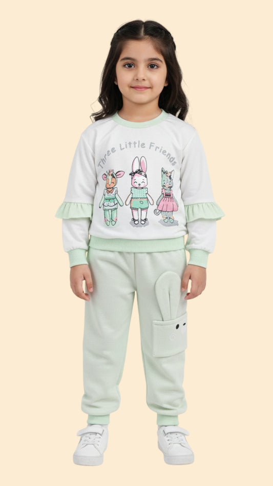 Soft Cotton Jersey Tracksuit