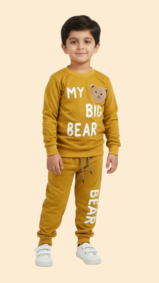 Soft Cotton Jersey Tracksuit