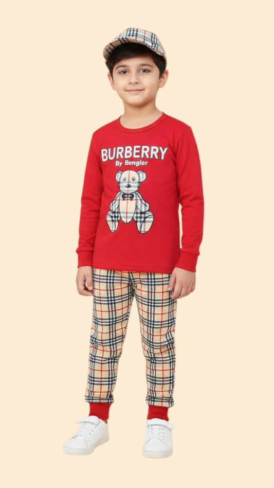 Soft Cotton Jersey Tracksuit