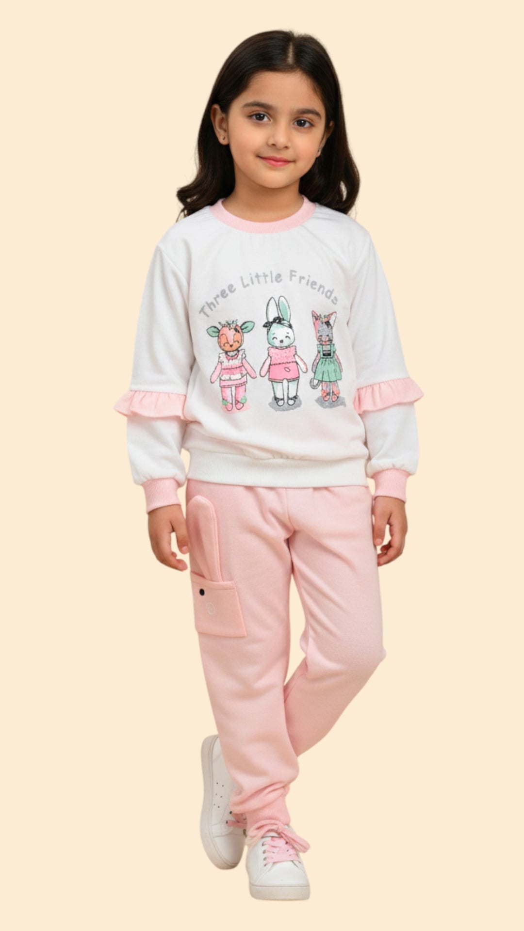 Soft Cotton Jersey Tracksuit