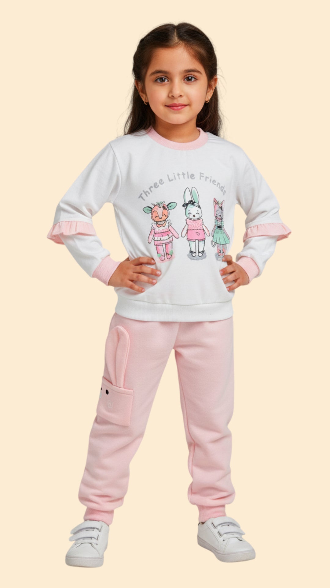 Soft Cotton Jersey Tracksuit