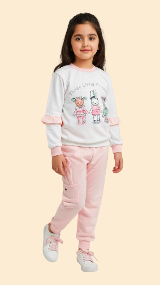 Soft Cotton Jersey Tracksuit