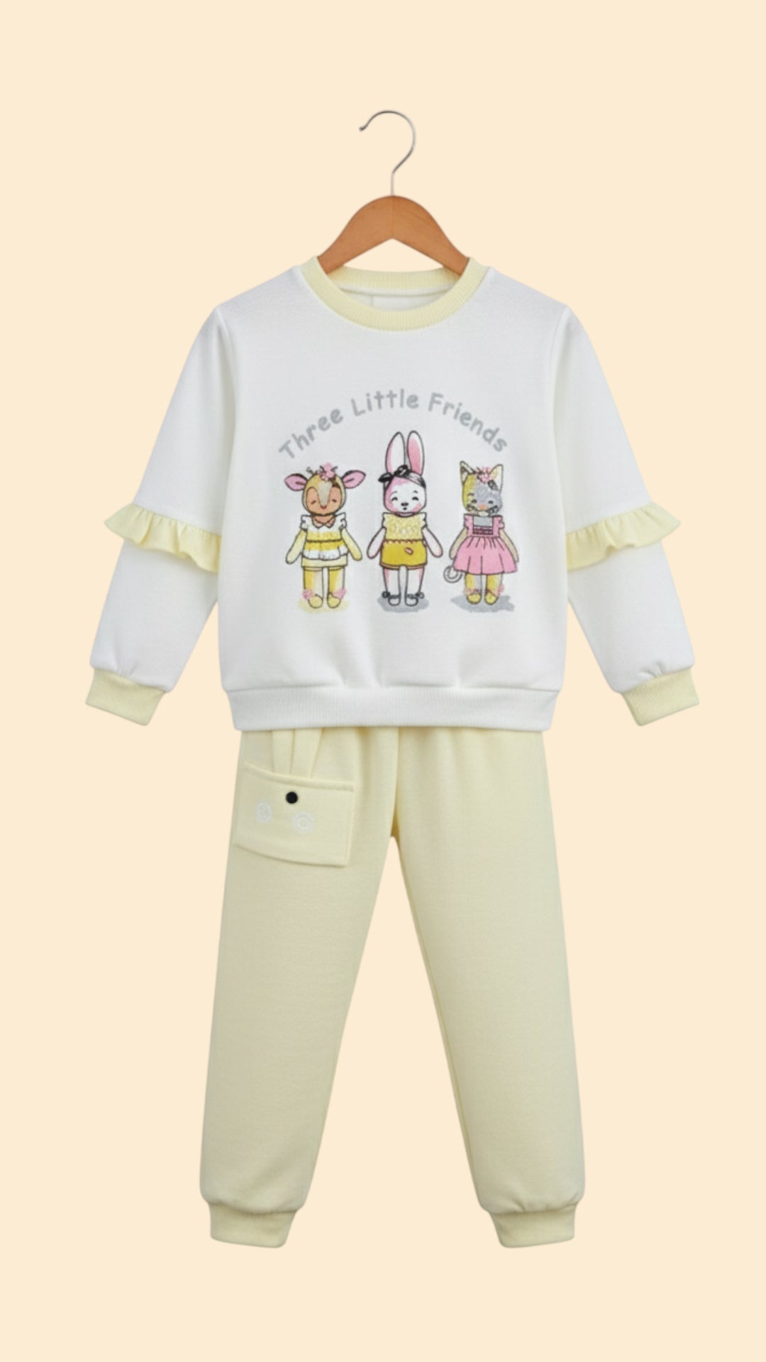 Soft Cotton Jersey Tracksuit