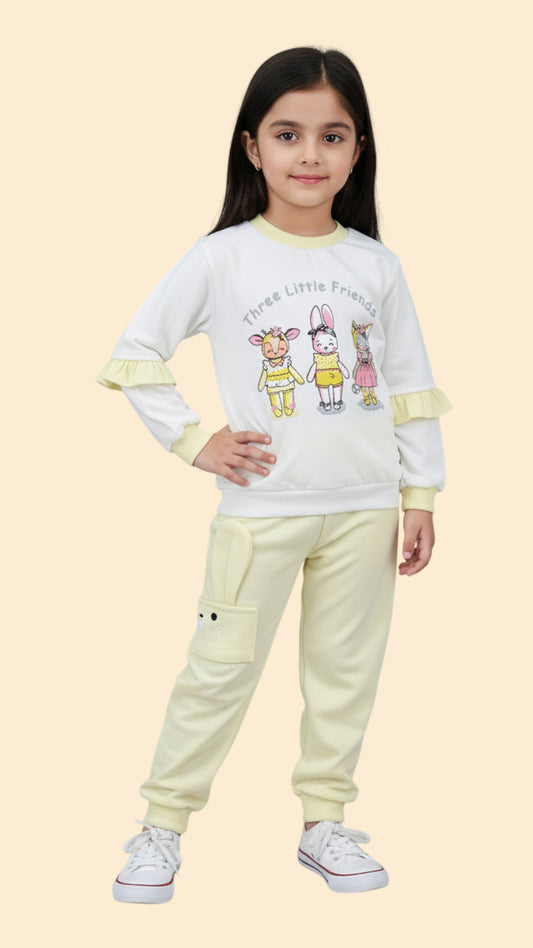 Soft Cotton Jersey Tracksuit
