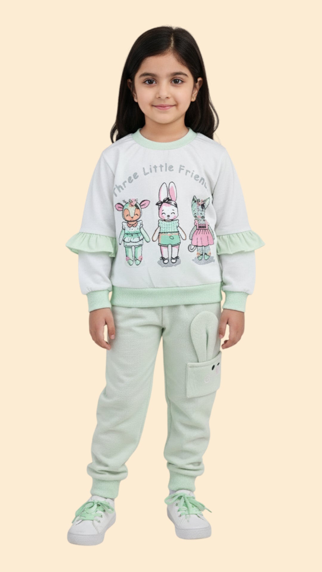 Soft Cotton Jersey Tracksuit